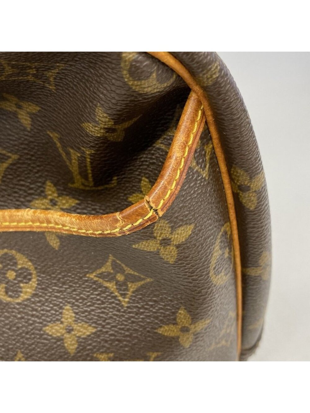 Louis Vuitton Handbag Monogram Deauville Brown - Picture 6 of 10